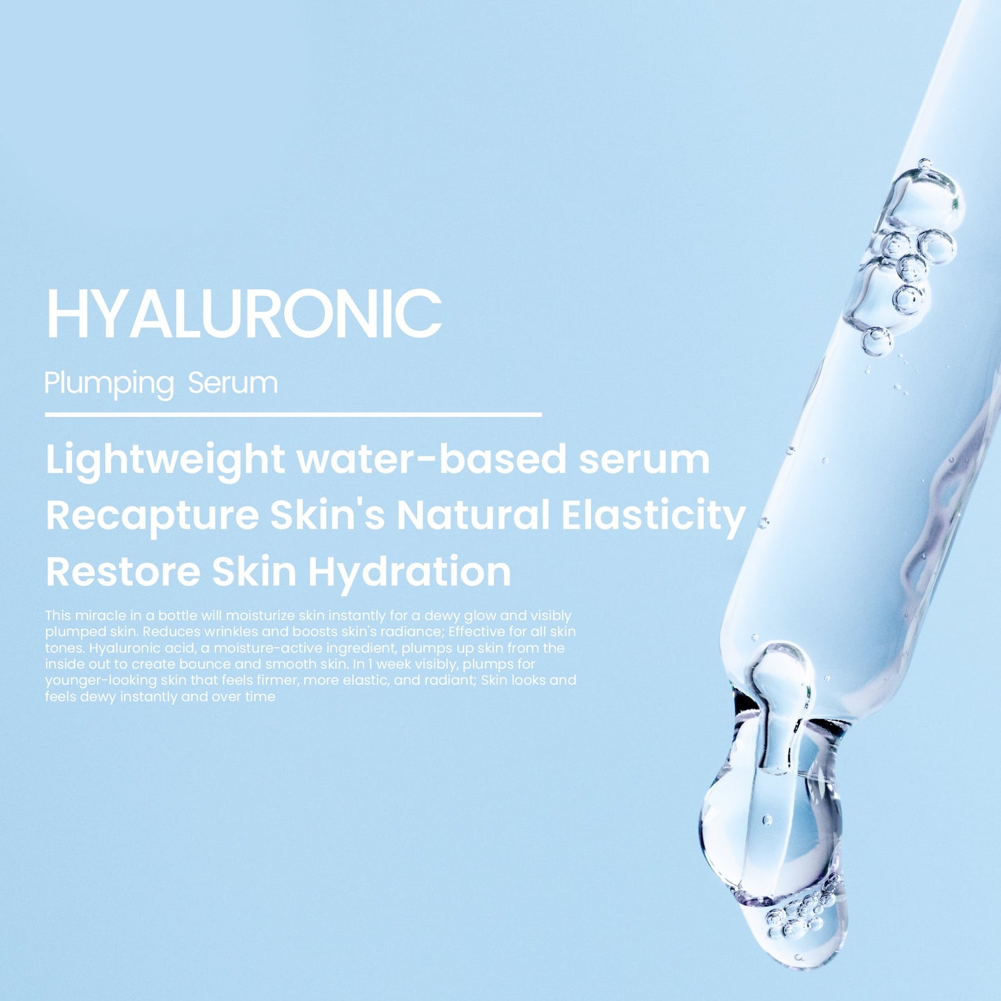 Hyaluronic Acid Face Serum 30ml